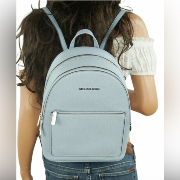 NWT Authentic Michael Kors adina backpack ❤️ 10" W x 12" H x 6" D ❤️& dust bag. - Picture 1 of 9